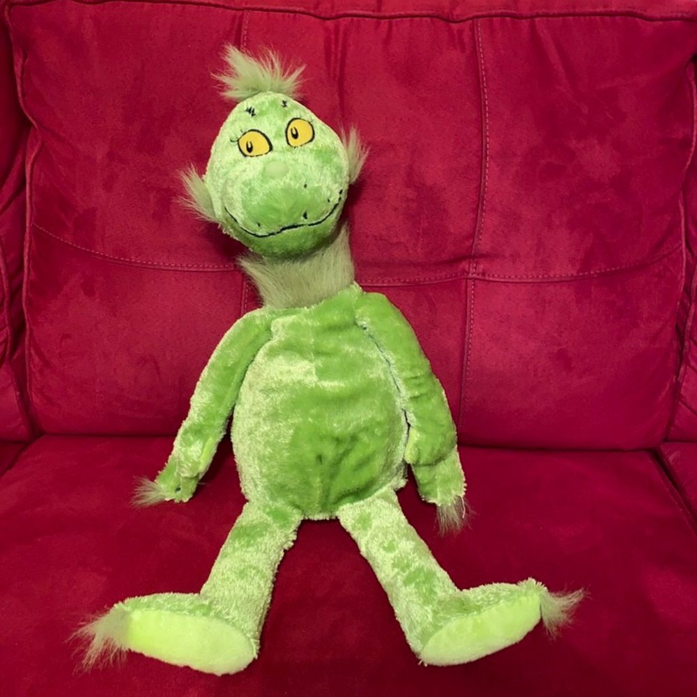 Dr Seuss Grinch plush toy